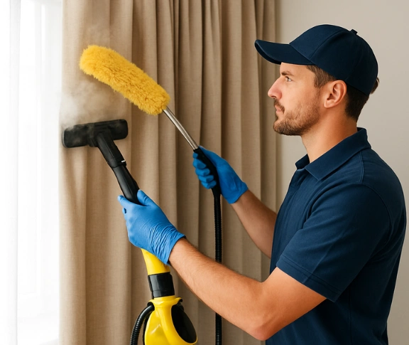 Trusted blind cleaning technician Matty Curtain Cleaning wetherill-park-nsw QLD
