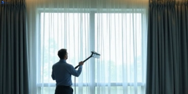 Commercial curtain stain removal service wetherill-park-nsw hotels offices restaurants
